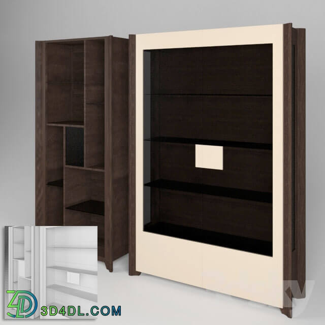 Wardrobe _ Display cabinets - Makran Chicago 2 Showcases