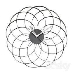 Other decorative objects - Flower Wall Clock _BoComcept_ 