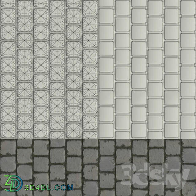 Other architectural elements - Cobblestones _ Pave