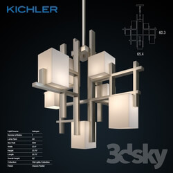 Ceiling light - Kichler City Lights 7 Light Halogen Chandelier 