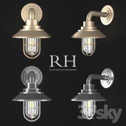 Wall light - MINI-ARB with a visor _Restoration Hardware_ 