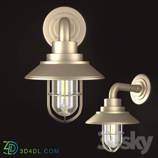 Wall light - MINI-ARB with a visor _Restoration Hardware_