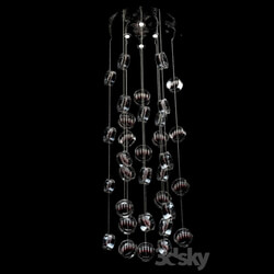 Ceiling light - Chandelier MASIERO GIRO PL4 