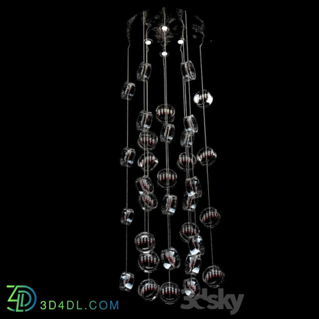 Ceiling light - Chandelier MASIERO GIRO PL4