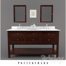 Bathroom furniture - Pottery Barn Classic Double Sink Console 