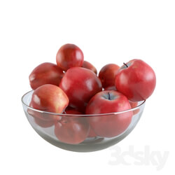 Food and drinks - Apples in a bowl 