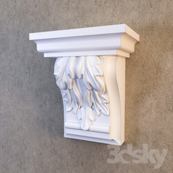 Decorative plaster - Stucco molding made of gypsum 
