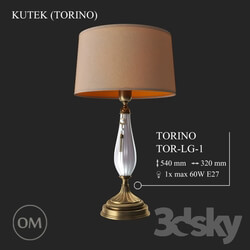 Table lamp - _REPLACEMENT_ KUTEK _TORINO_ TOR-LG-1 