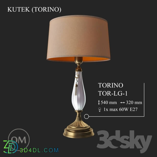 Table lamp - _REPLACEMENT_ KUTEK _TORINO_ TOR-LG-1