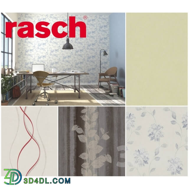 Wall covering - Wallpaper Rasch Fiducia