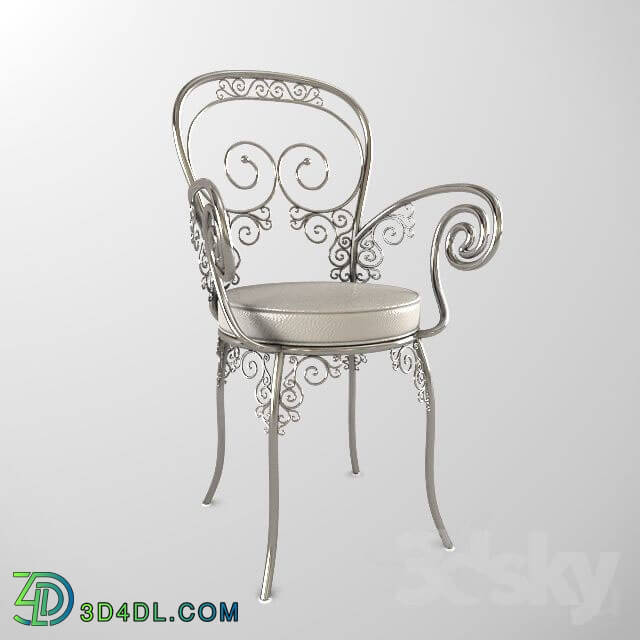 Chair - Silver loop