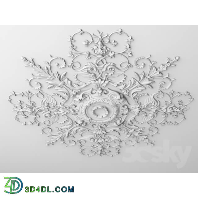 Decorative plaster - DR-160_D1350mm