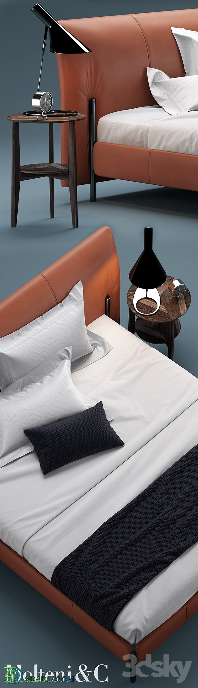Bed - Bed molteni BEDS NICK
