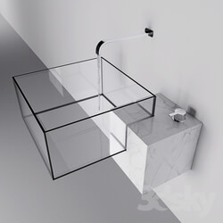 Wash basin - Sink Cub by Victor Vasilev 