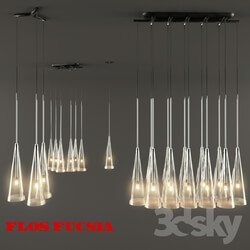 Ceiling light - chandelier Flos Fucsia 