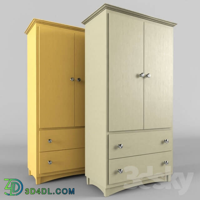 Wardrobe _ Display cabinets - Sonoma Armoire Wooden Wardrobe Storage