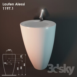 Wash basin - washbasin Laufen Alessi 