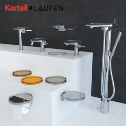 Faucet - KARTELL by LAUFEN Bathroom Set - Faucets _ Mixers _amp_ Accessories 