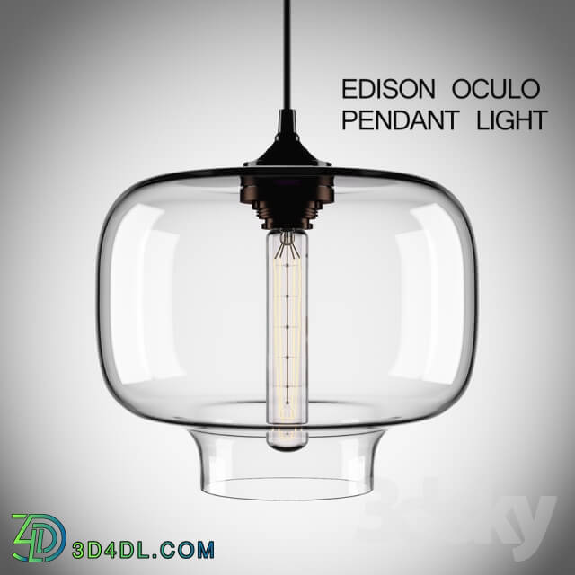 Ceiling light - Edison Oculo Pendant Light