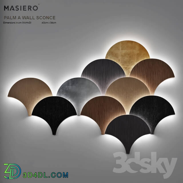 Wall light - Masiero PALM