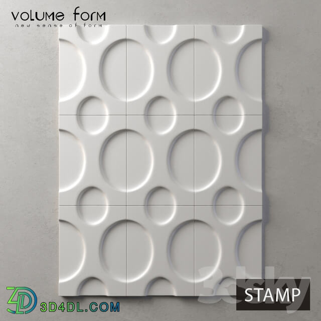 3D panel - _OM_ STAMP