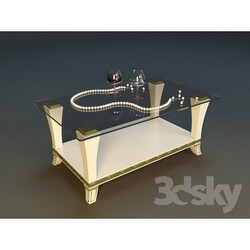 Table - Coffee table Art Deco _Italy_ 