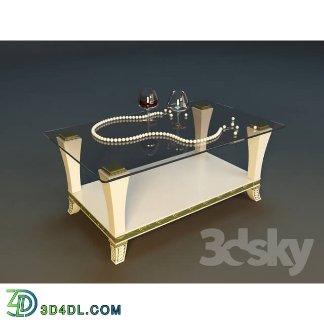 Table - Coffee table Art Deco _Italy_