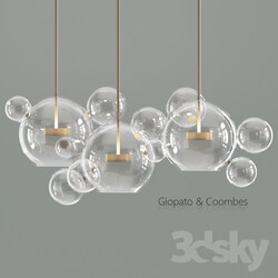 Ceiling light - Giopato _amp_ Coombes bolle 