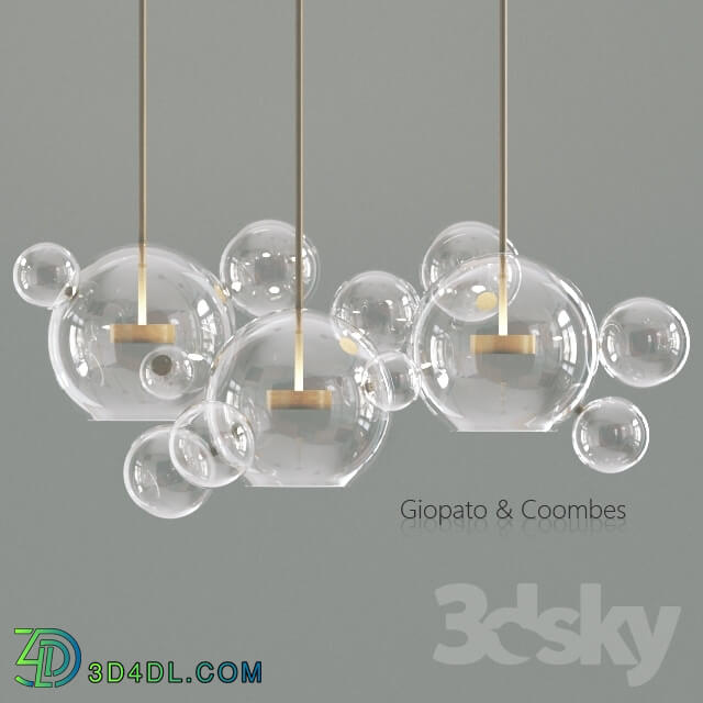 Ceiling light - Giopato _amp_ Coombes bolle