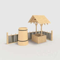 Other architectural elements - Village set 
