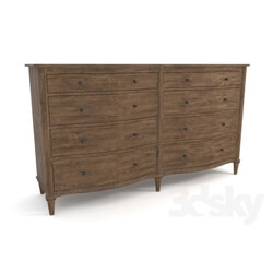Sideboard _ Chest of drawer - Baxley double dresser 8850-1123 