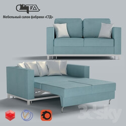 Sofa - OM Sofa bed _Lux-1 Soft_. Models from the Factory of upholstered furniture _STD_. 
