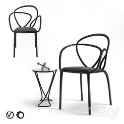 Chair - Loop Chair for Qeeboo by Front Design 