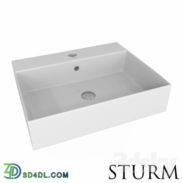 Wash basin - Sink hanging STURM Step rectangular