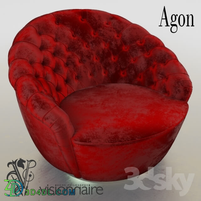 Arm chair - Visionnaire Agon