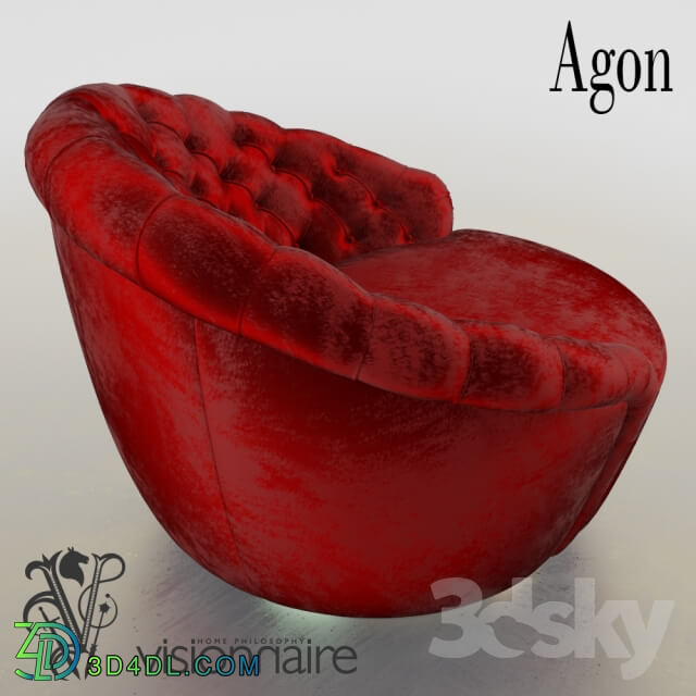 Arm chair - Visionnaire Agon