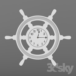 Watches _ Clocks - Hours-shturval _Sea Regat_ 