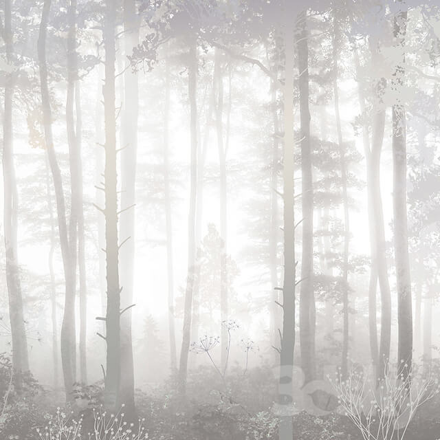 Wall covering - Creativille _ Wallpapers _ Misty forest 4900