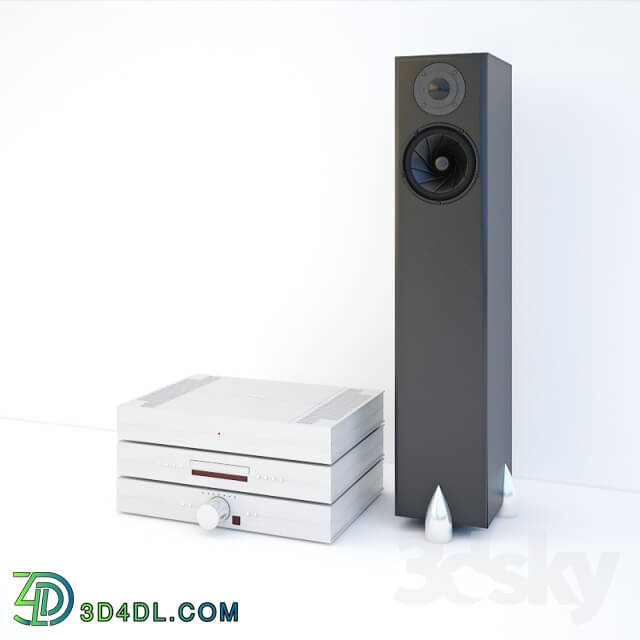 Audio tech - Amplifiers and Player Densen_ CD-player - Densen B-420 XS CD Player