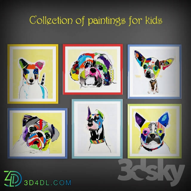 Frame - Collection of paintings for kids 2