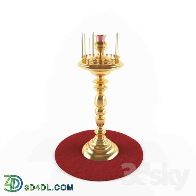 Miscellaneous - Church candle holder