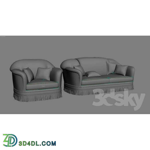 Sofa - the divan _ kreslo_cheppi