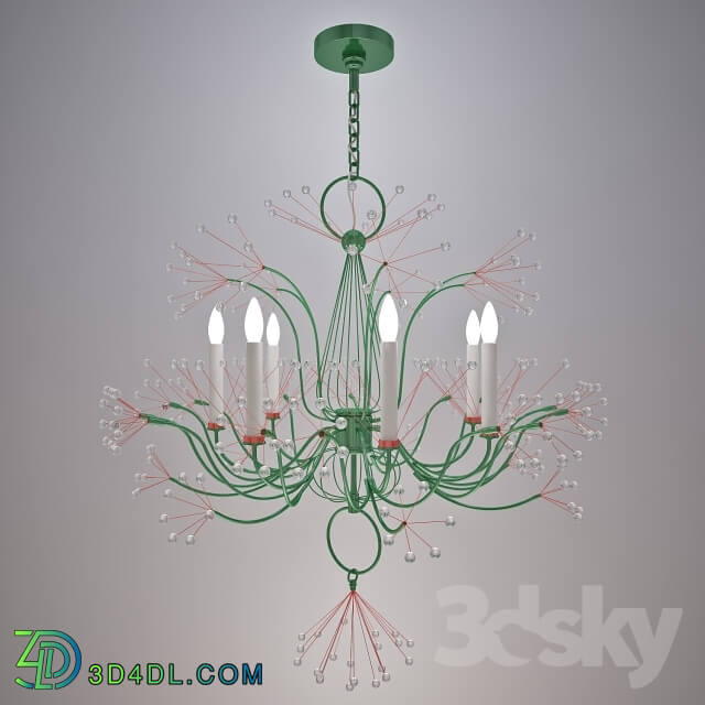 Ceiling light - Splashing Water 54 chandelier