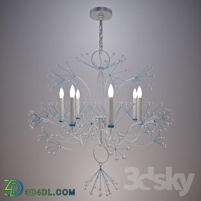 Ceiling light - Splashing Water 54 chandelier