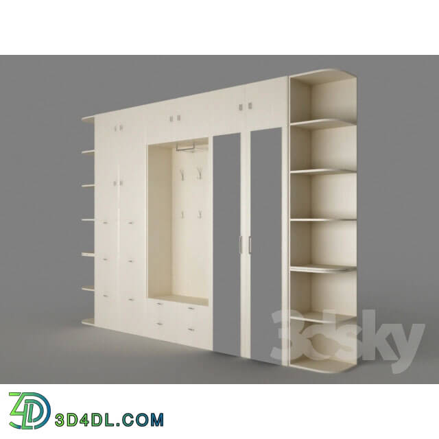 Wardrobe _ Display cabinets - Hall