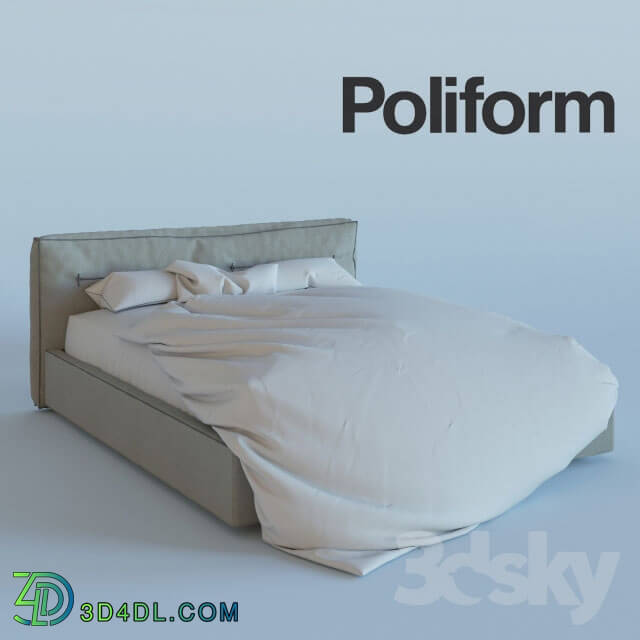 Bed - bed Poliform