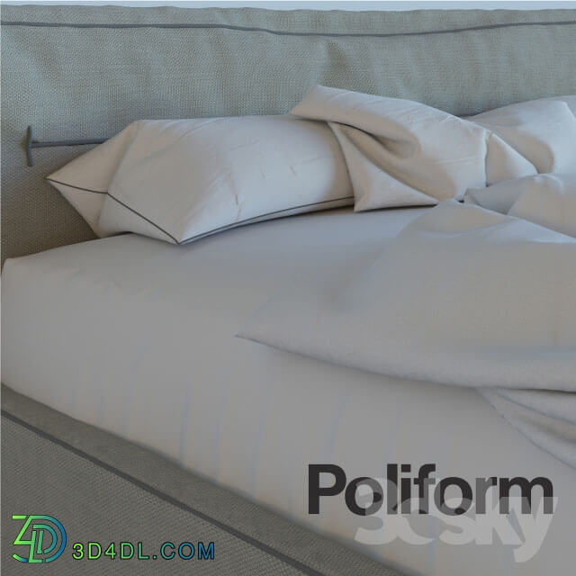 Bed - bed Poliform