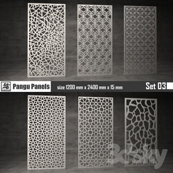 Other decorative objects - Pangu Panels Set 03 