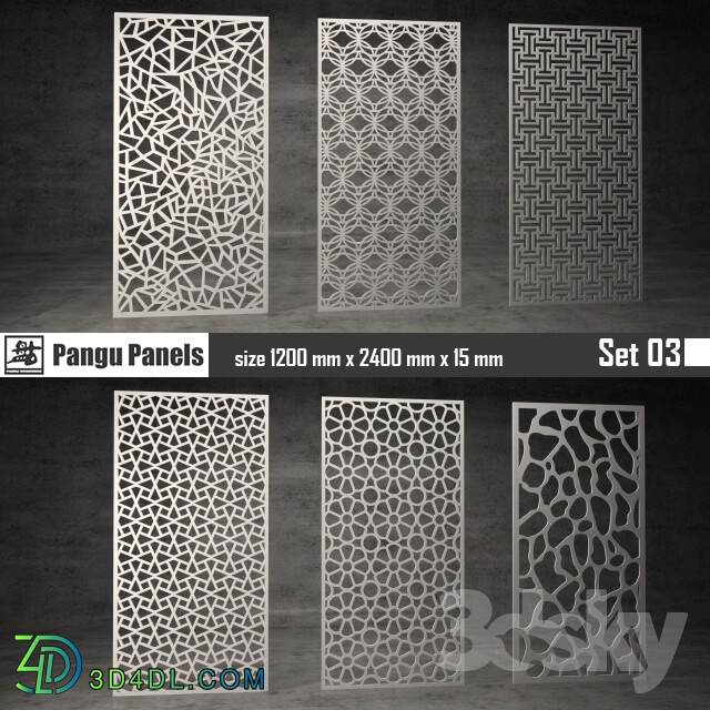 Other decorative objects - Pangu Panels Set 03