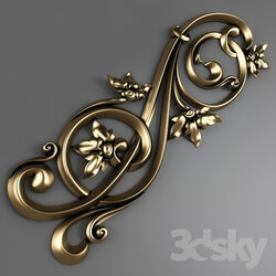 Decorative plaster - classic ornament 